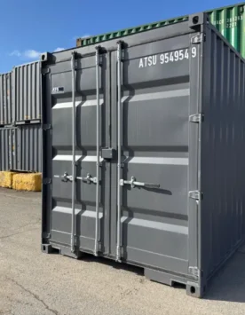 10′ High Cube One-Trip Shipping Container - C-Solutions LLC