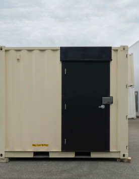 10ft Office CUBE – Wood Finished | Mobile Workspace - C-Solutions LLC