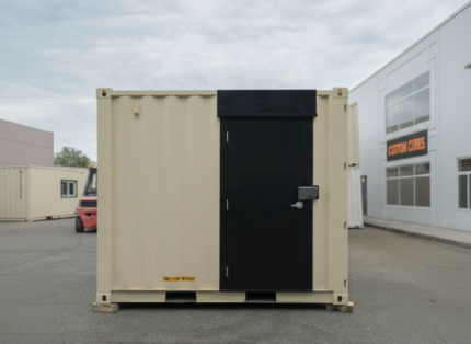 10ft Office CUBE – Wood Finished | Mobile Workspace - C-Solutions LLC