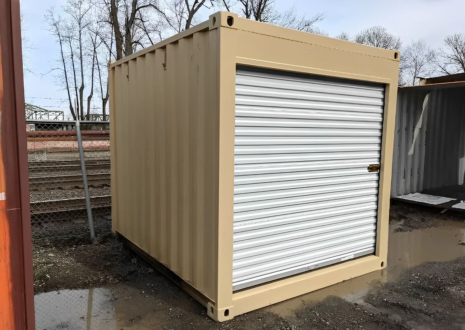 10Ft Shipping Container With Roll-Up Door - C-Solutions LLC 10Ft Shipping Container With Roll-Up Door - C-Solutions LLC