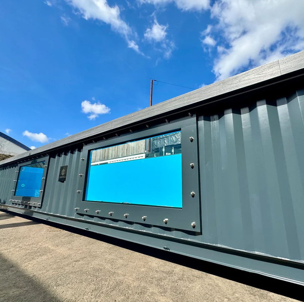 12M / 40ft Container Swimming Pool - C-Solutions LLC 12M / 40ft Container Swimming Pool - C-Solutions LLC