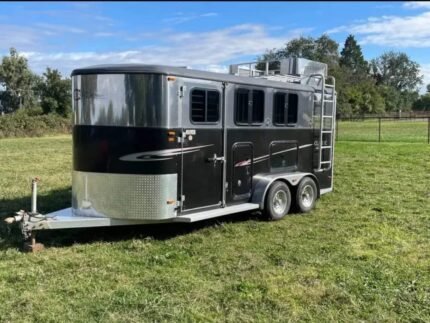 2005 classic aluminum 3 Horse monarch 16 foot - C-Solutions LLC