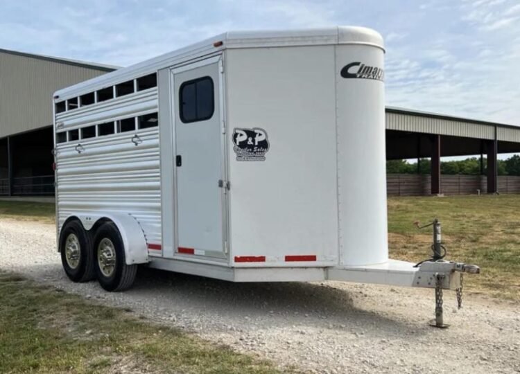 2013 model Cimarron 3 Horse Bumper Pull - C-Solutions LLC 2013 model Cimarron 3 Horse Bumper Pull - C-Solutions LLC