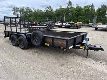 2021 Big Tex Trailers 6.5×16 6K Utility w/Ramp Gate & Spare Tire - C-Solutions LLC