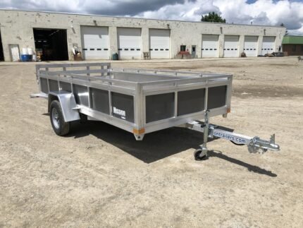 2022 Mission Trailers 6×12 Aluminum Open Utility w/Integrated Rear Ramp - C-Solutions LLC