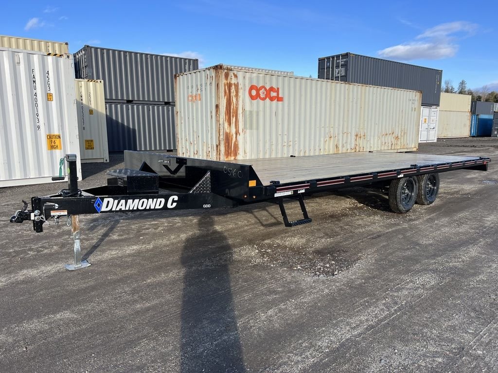 2024 Diamond C 8.5×22 7K Deckover Trailer w/Slide-In Ramps - C-Solutions LLC 2024 Diamond C 8.5×22 7K Deckover Trailer w/Slide-In Ramps - C-Solutions LLC