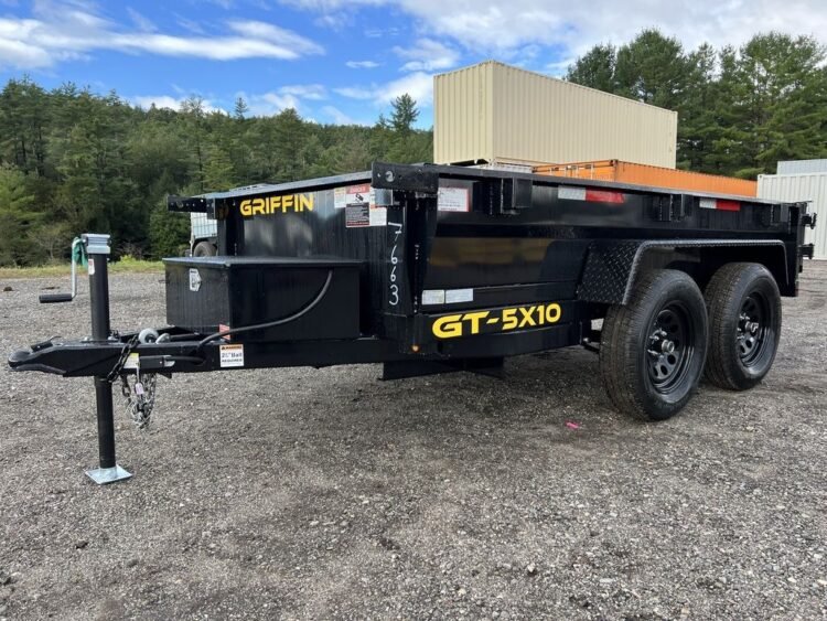 2024 Griffin Trailers 5×10 7K Powder Coated Dump w/Barn Door Gate - C-Solutions LLC 2024 Griffin Trailers 5×10 7K Powder Coated Dump w/Barn Door Gate - C-Solutions LLC