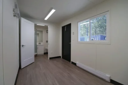 20ft Container Office Plus Washroom - C-Solutions LLC