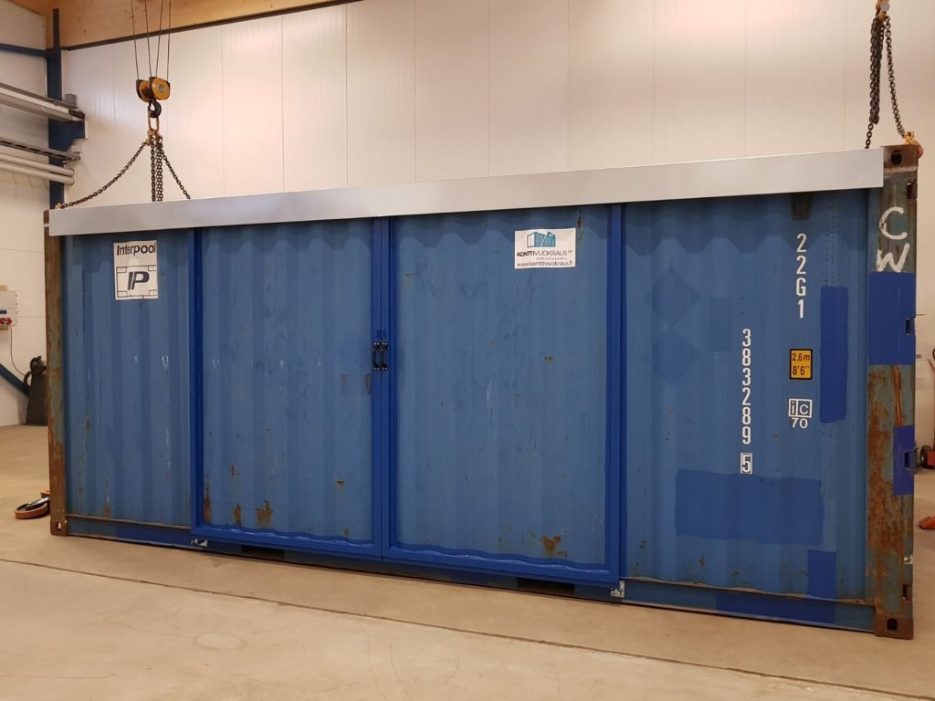 20ft Hi Cube Container (9′ 6″ high) suitable for IBC storage Sliding Door - C-Solutions LLC 20ft Hi Cube Container (9′ 6″ high) suitable for IBC storage Sliding Door - C-Solutions LLC