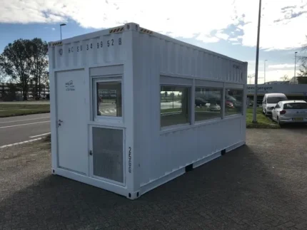 20ft High Cube Fixed Glazing Observation Container - C-Solutions LLC