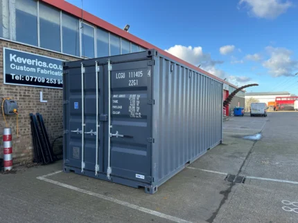 20Ft Shipping Container (One Trip) – Blue - C-Solutions LLC