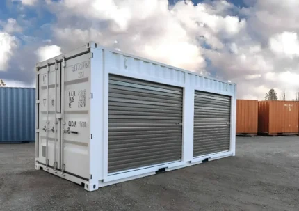 20ft Shipping Container With Double Roll-Up Doors - C-Solutions LLC