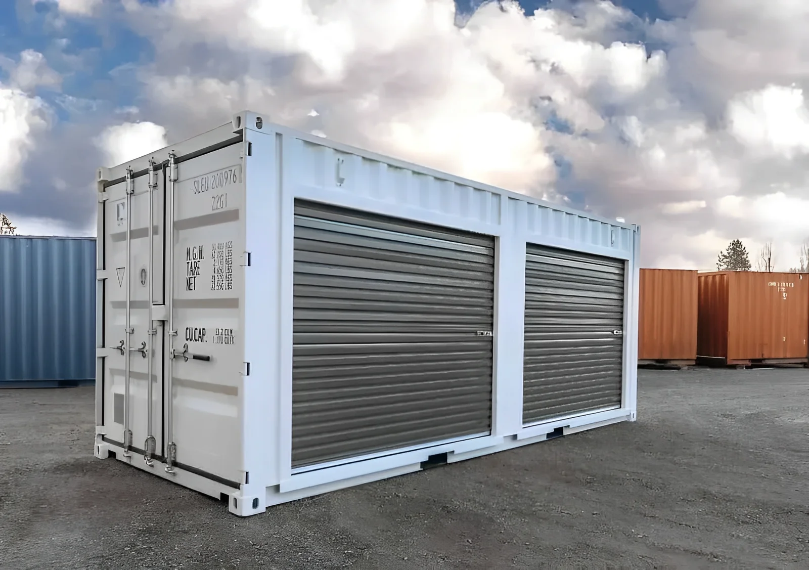 20ft Shipping Container With Double Roll-Up Doors - C-Solutions LLC 20ft Shipping Container With Double Roll-Up Doors - C-Solutions LLC