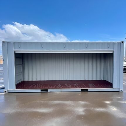 20ft Storage Container With Full Length Roll-Up Door - C-Solutions LLC