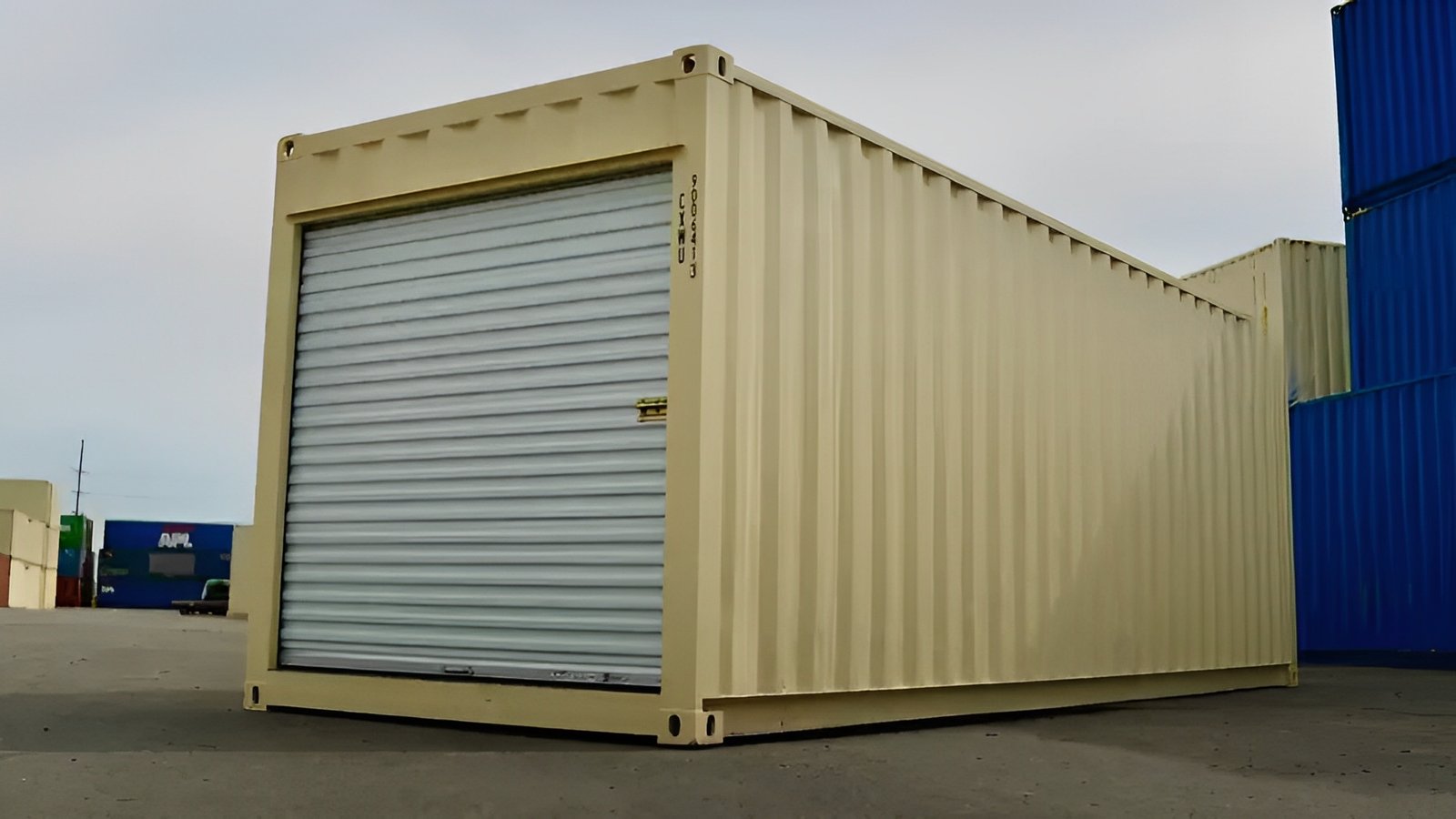 20ft Storage Container With Roll-Up Door - C-Solutions LLC 20ft Storage Container With Roll-Up Door - C-Solutions LLC
