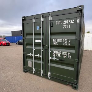 30Ft X 8Ft Shipping Container One Trip – Cut Down - C-Solutions LLC