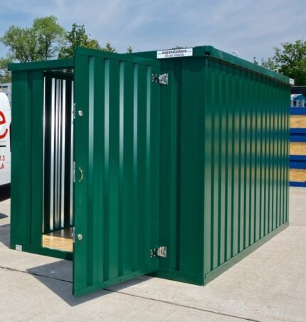 3M X 2.1M Flat Pack Storage Container - C-Solutions LLC