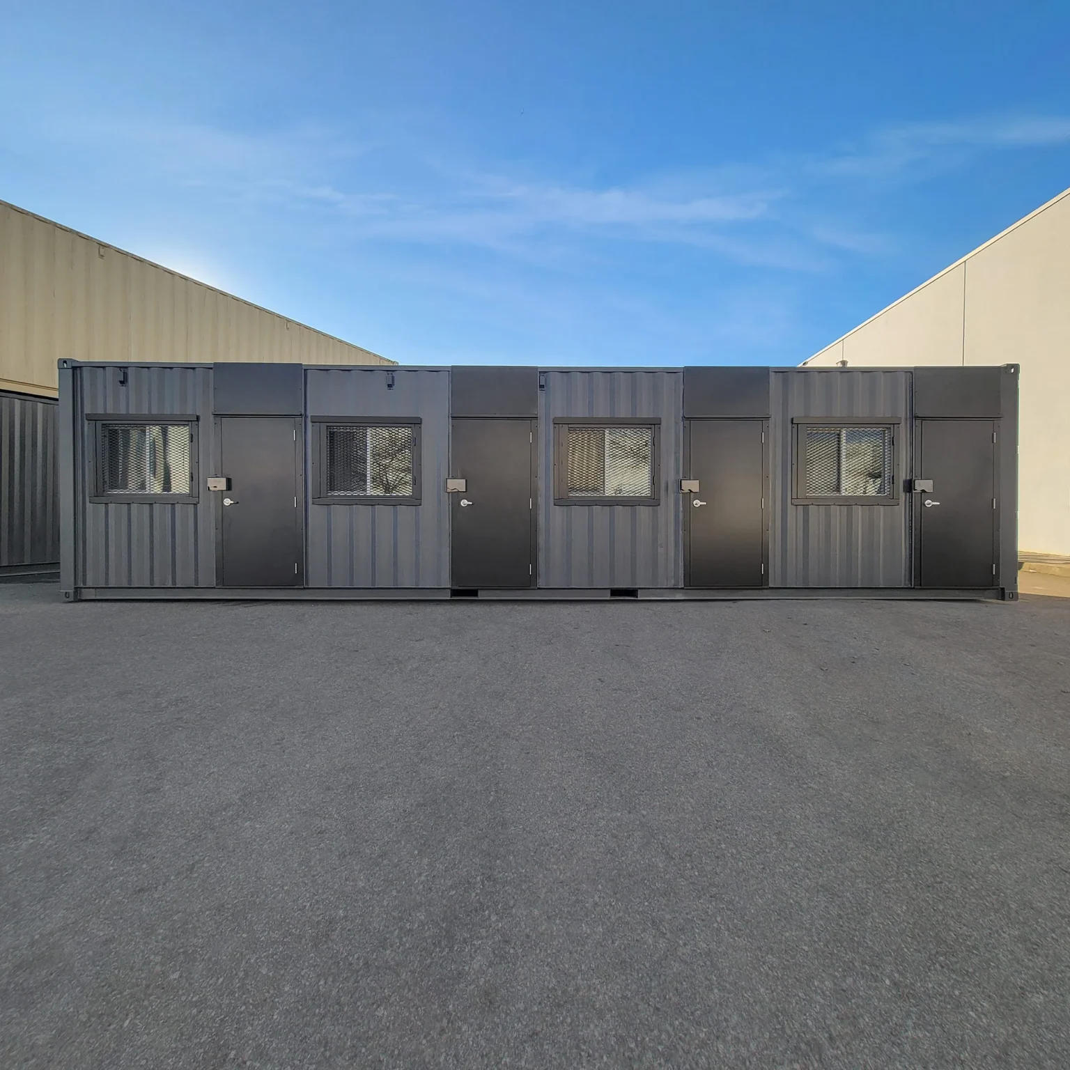 40ft High Cube With 4 X Separate Offices - C-Solutions LLC 40ft High Cube With 4 X Separate Offices - C-Solutions LLC