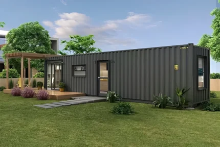 40Ft Living Container House – Shipping Container Home - C-Solutions LLC