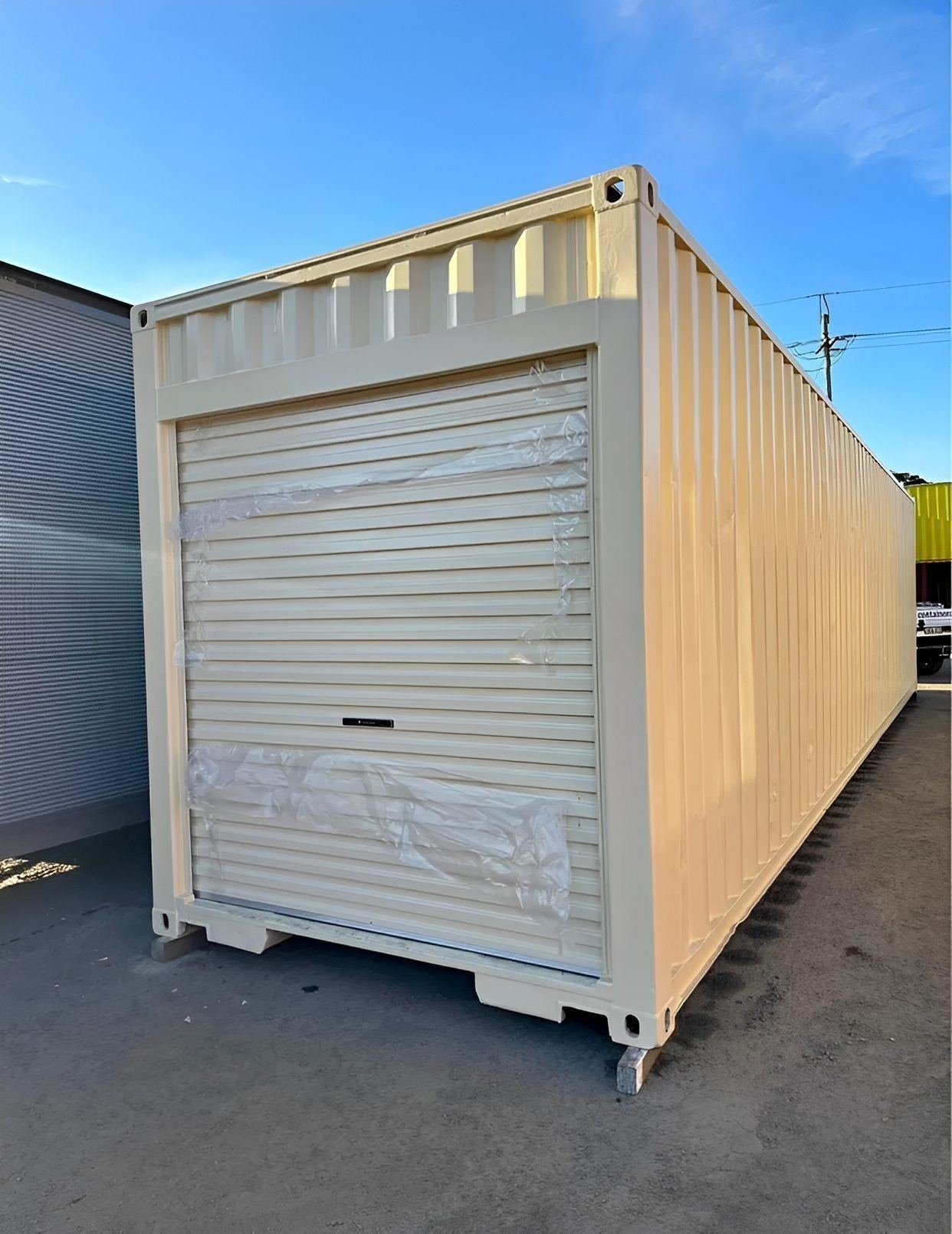 40ft Storage Container With Roll-Up Door - C-Solutions LLC 40ft Storage Container With Roll-Up Door - C-Solutions LLC