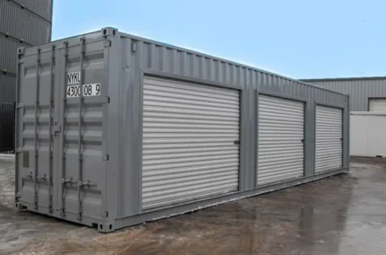 40ft Storage Container With Roll Up Side Doors - C-Solutions LLC