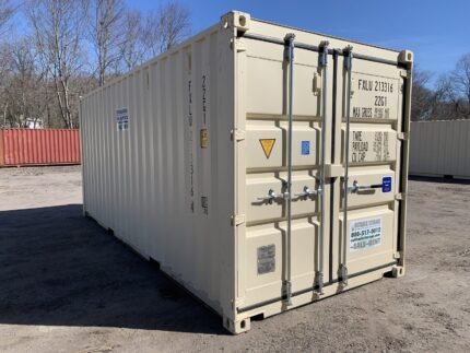Buy Beige Shipping Container, Storage 20×8×8.5ft – Best Offer
